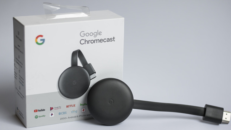 Google Chromecast and Box