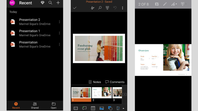 PowerPoint on Android