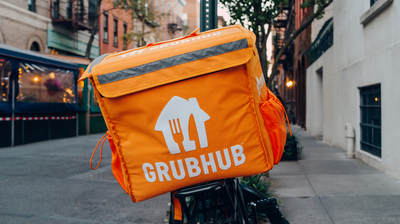 grubhub delivery bike