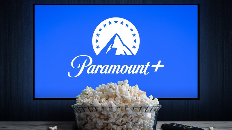 Paramount Plus TV popcorn