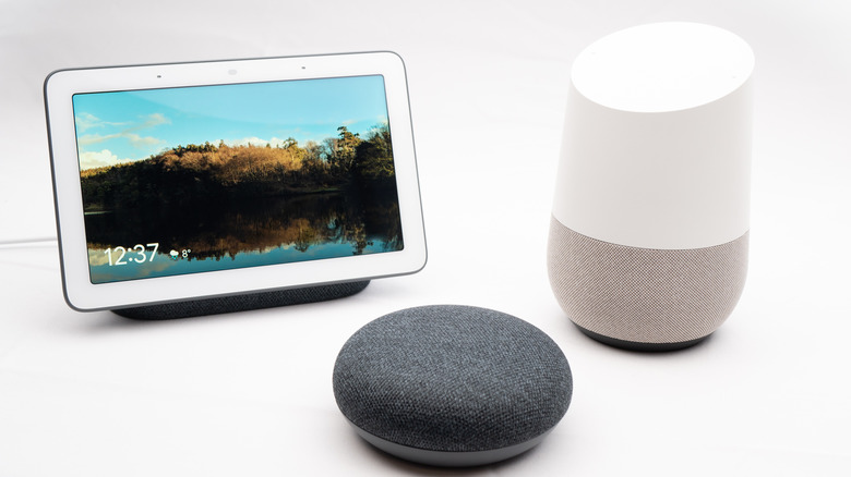 Google Home, Hub, Nest devices