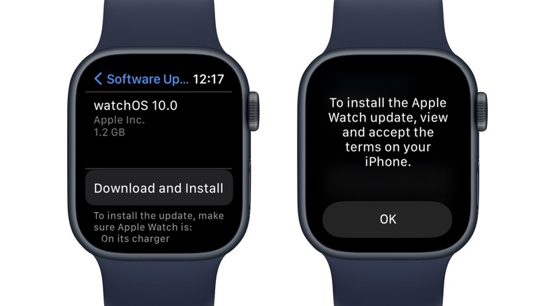 Apple Watch watchOS 10 update