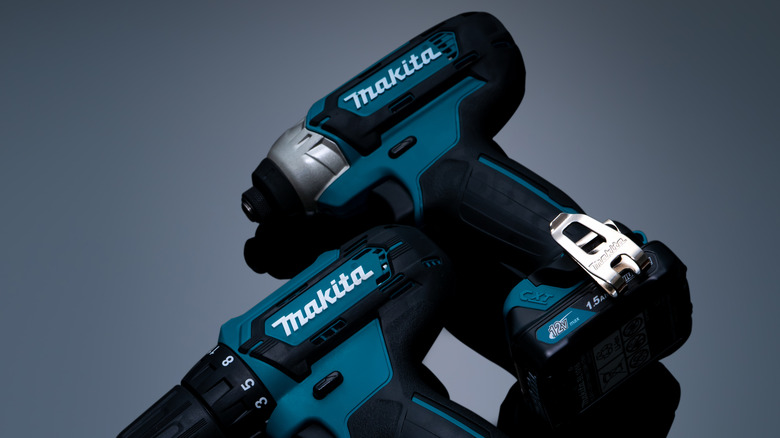 A Makita drill