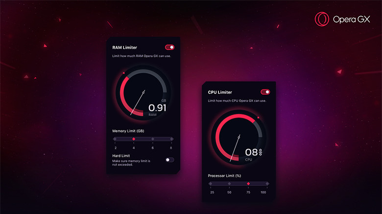 Opera GX Limiters