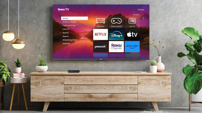 Roku tv homescreen