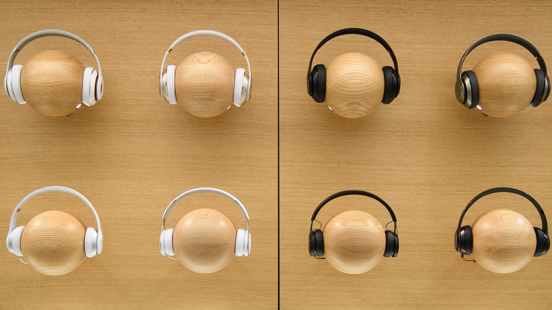 Beats headphones display Apple Store