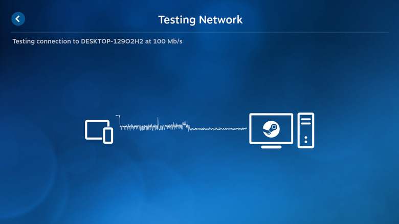 Steam Link testing network