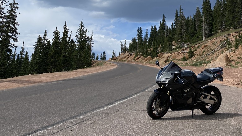 Honda CBR600RR on Pikes Peak