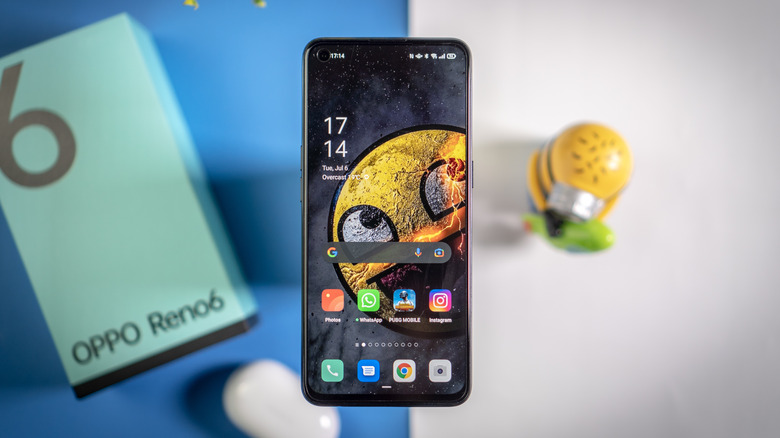 Oppo Reno 6 Android phone