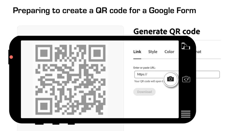 Using QR Capture to scan a sample QR code on Mac