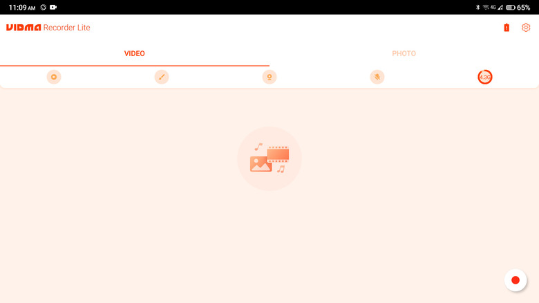 vidma screen recorder homepage