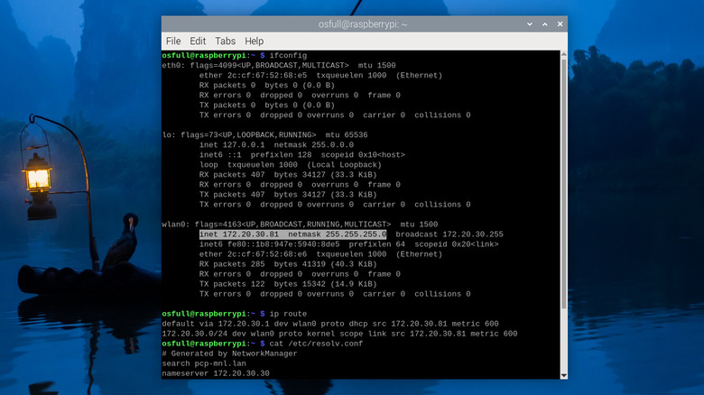 Terminal commands in Raspberry Pi for the preliminary steps