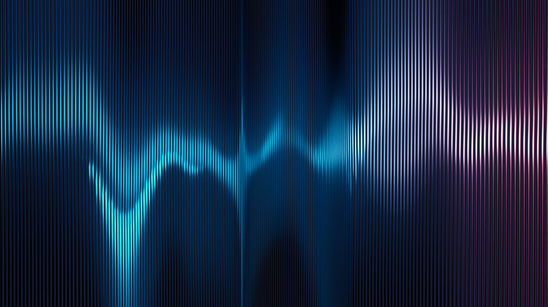 a sound wave image