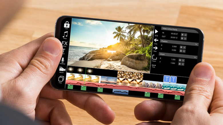 editing video on phone