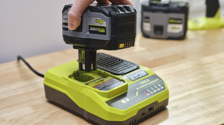 Ryobi ONE+ battery charger