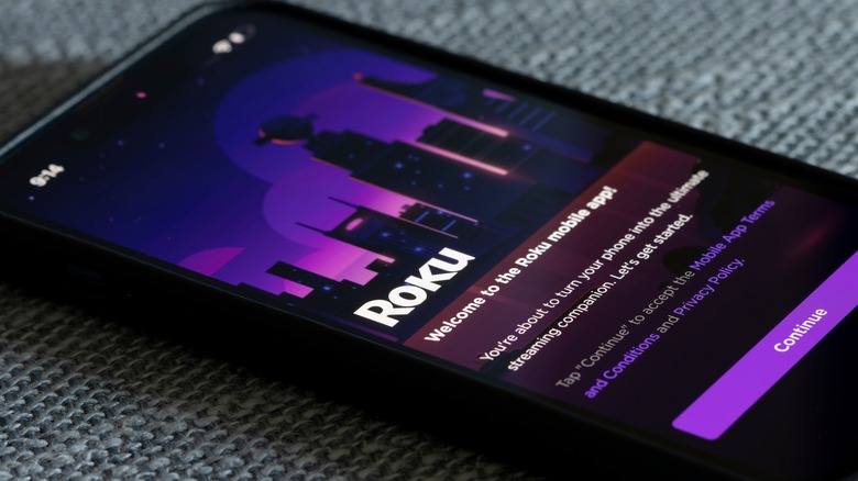 Roku app on phone