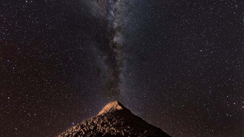 View of the Milky Way above the Atacama Desert.