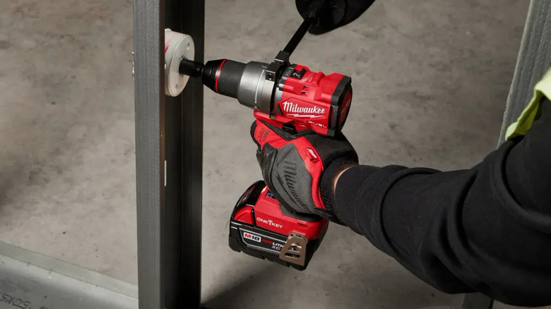 Milwaukee M18 Hammer drill with One-Key