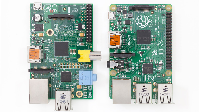 Raspberry Pi 1 Model B and B+