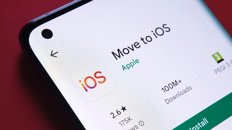 Move to iOS app Play Store