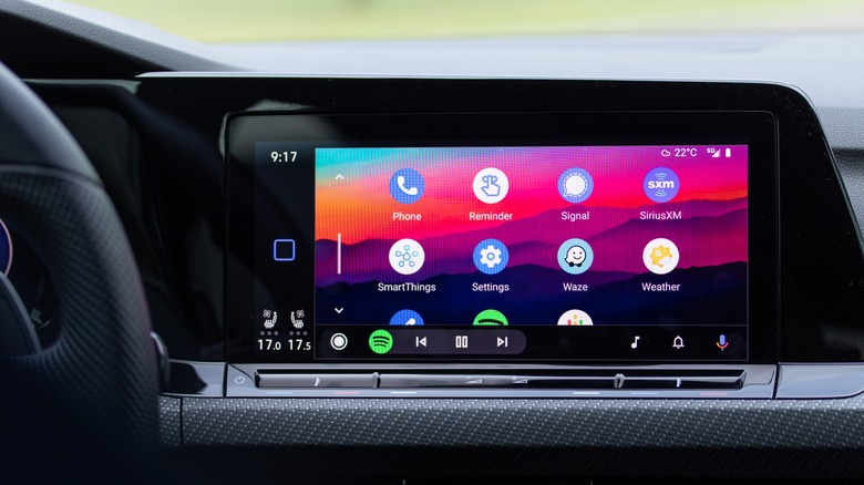 Android Auto display