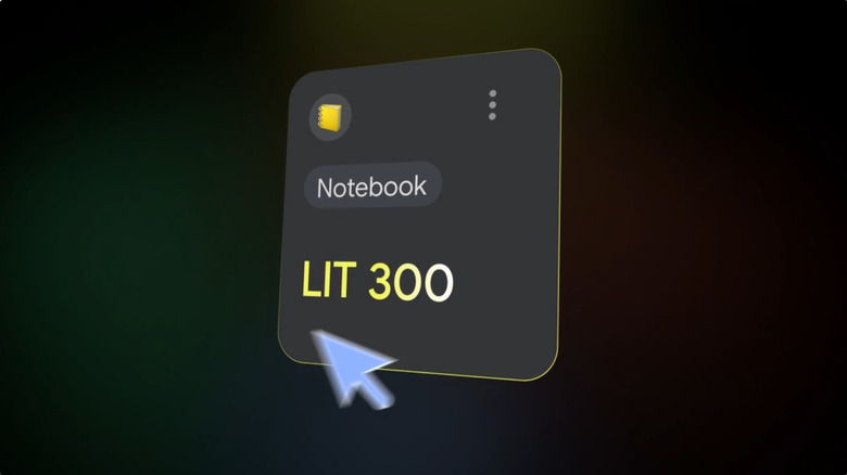 Visualization of notebook in Google NotebookLM