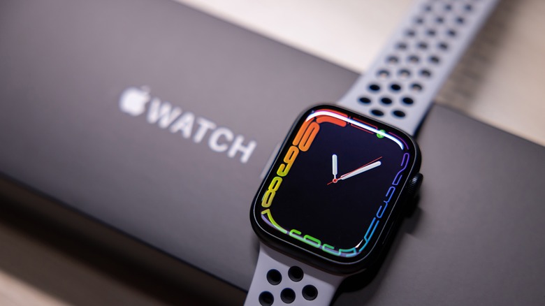 Apple Watch with box
