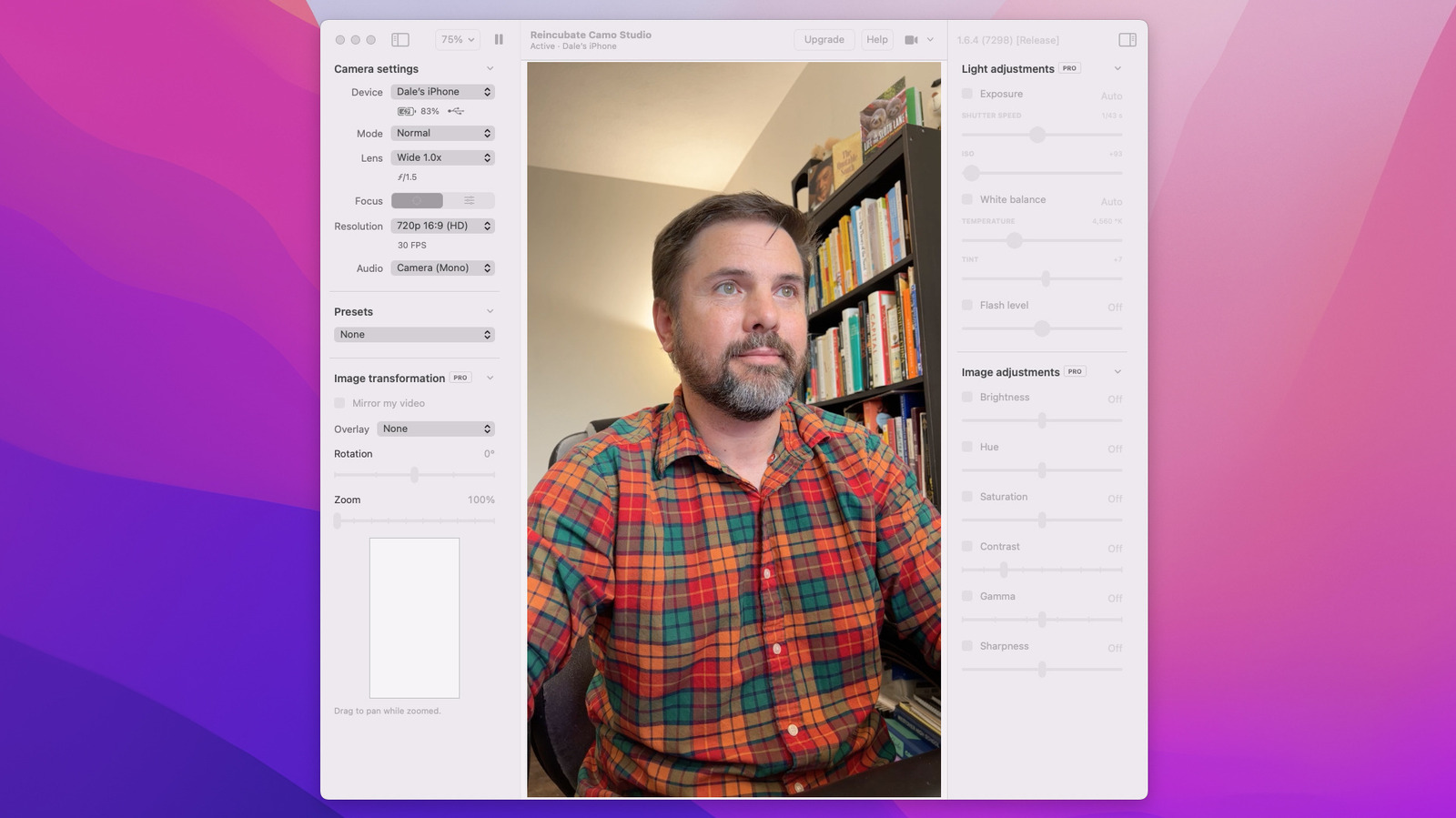 How to use an iPhone as a webcam on a Mac with Zoom, Slack