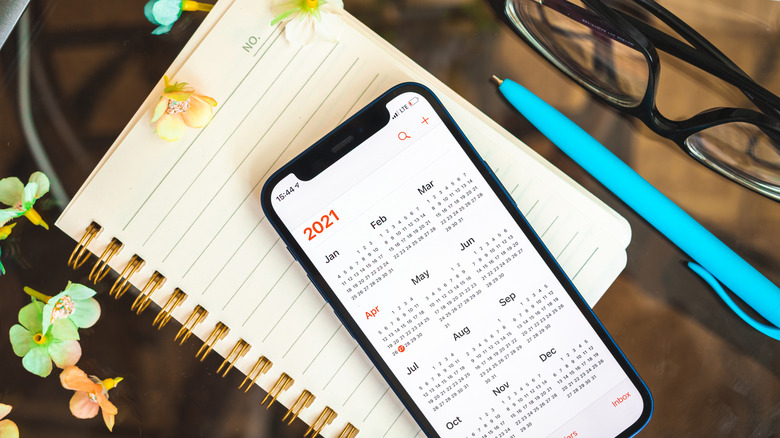 iPhone Calendar app