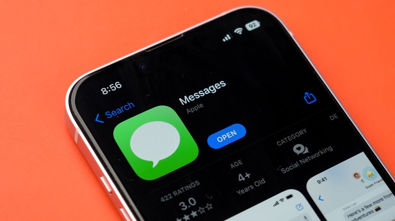 Messages app in App Store