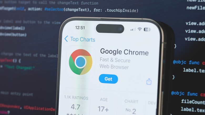 Google Chrome app