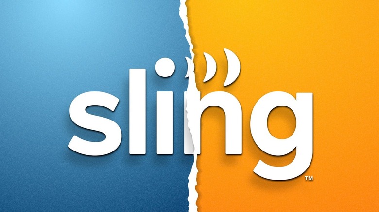 Sling Blue & Sling Orange combo logo