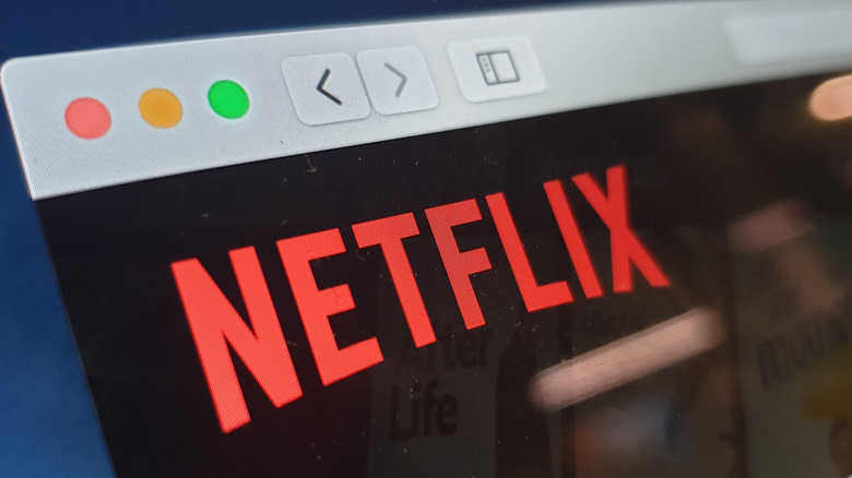netflix in a browser