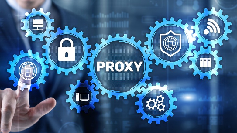 proxy network concept