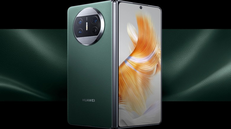 Huawei Mate X3 green color