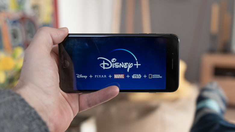 Disney Plus on smartphone