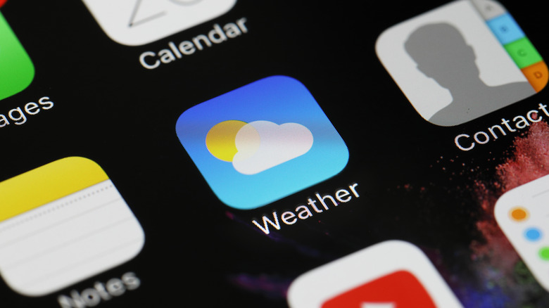 Apple Weather app