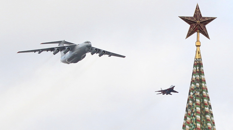 Il-80 in flight