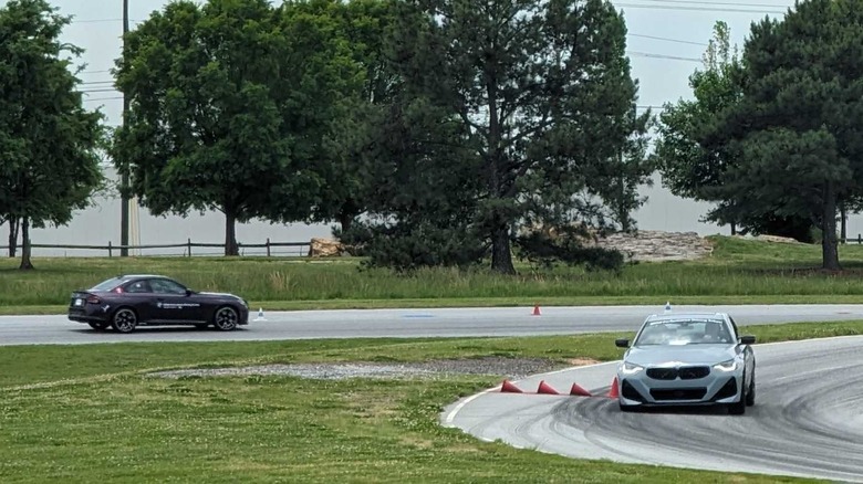 BMW's handling course