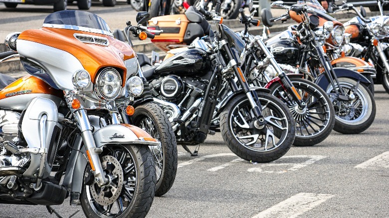 Harley-Davidson motorcycles