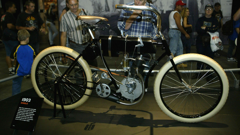 The first official Harley-Davidson