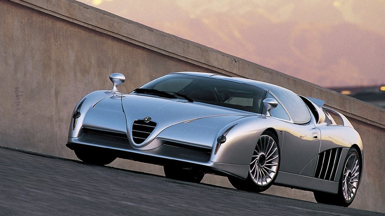 Silver Alfa Romeo Scighera