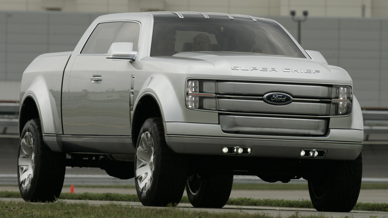 Ford Super Chief driving