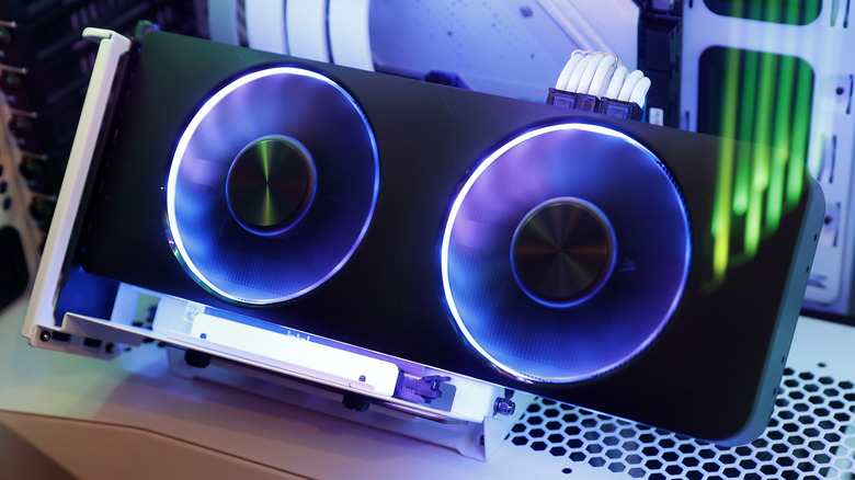 Intel graphics card fans rgb