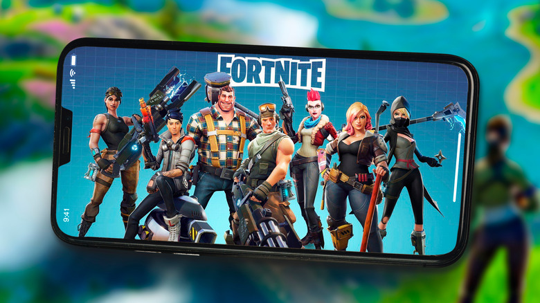 Fortnite iPhone splash