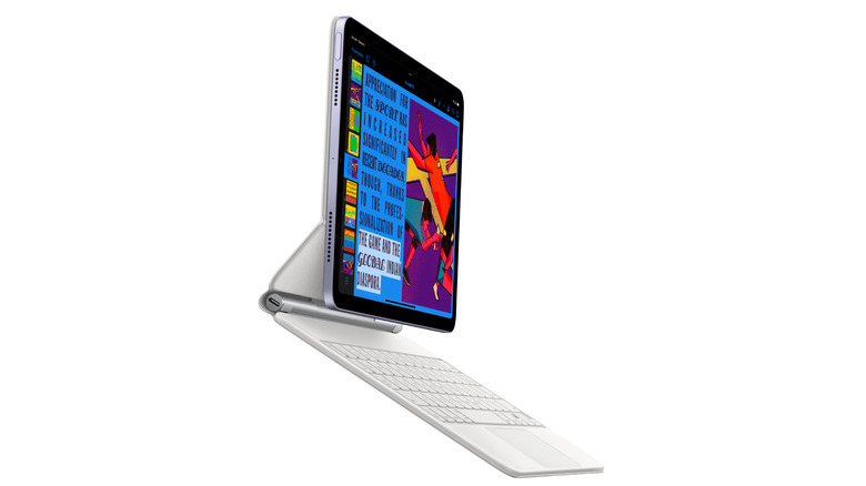 iPad Air 5 with Magic Keyboard
