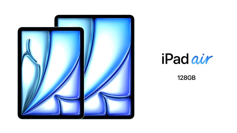 iPad Air in two sizes