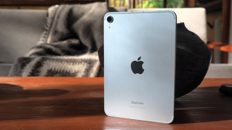 Rear of the iPad mini 2024