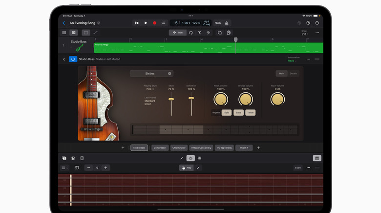 Logic Pro on iPad Pro