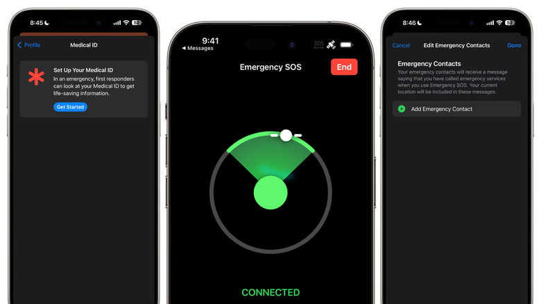 Satellite connectivity on iPhone 15